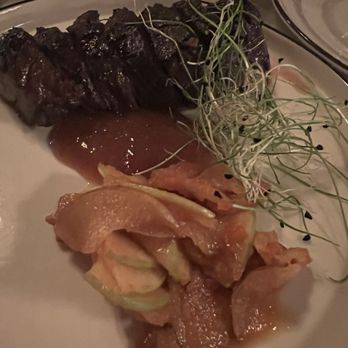 Prohibition - Steak with pears - Cocktail Bars Near Me - Charleston, South Carolina