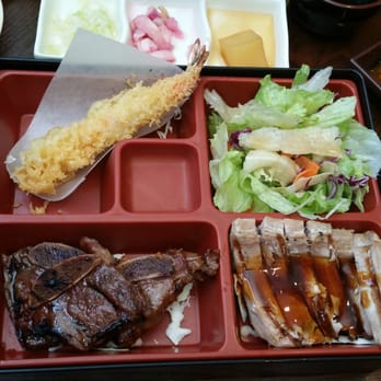 Kikuya - kalbi and ahi teri combo - Japanese Near Me - Honolulu, Hawaii