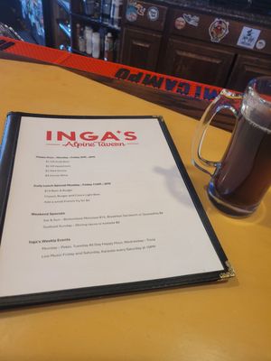 Menu photo 1 Inga's Alpine Tavern Glendale, CO