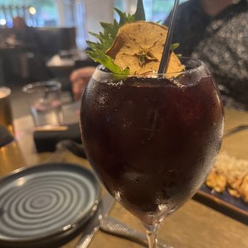 Pacha Nikkei - Red sangria Soo good!! - Peruvian Near Me - Houston, Texas Pacha Nikkei - Red sangria Soo good!! - Peruvian Near Me - Houston, Texas