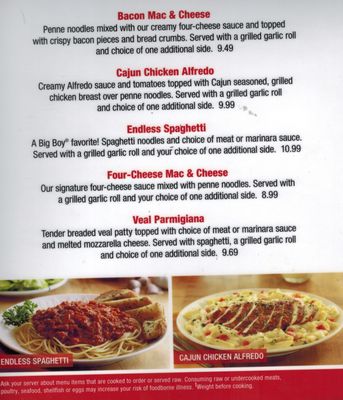 Menu photo 6 Big Boy Greenville, MI