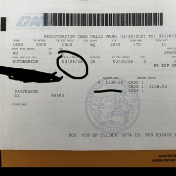 Enjoy Auto Sales - Delayed registration with over a thousand dollar fee because it was stuck in collections. - Car Dealers Near Me - Roseville, California Enjoy Auto Sales - Delayed registration with over a thousand dollar fee because it was stuck in collections. - Car Dealers Near Me - Roseville, California