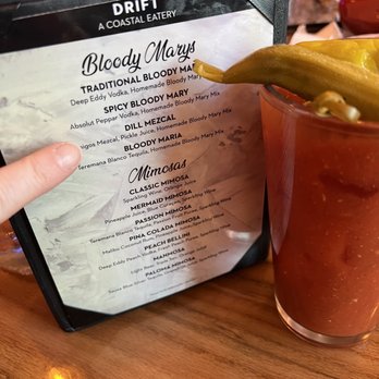 Drift - This was the dill mezcal - Breakfast & Brunch Near Me - Myrtle Beach, South Carolina