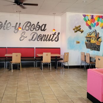 Hole-y Boba & Donuts - the interior of a restaurant - Donuts Near Me - Bedford, Texas Hole-y Boba & Donuts - the interior of a restaurant - Donuts Near Me - Bedford, Texas
