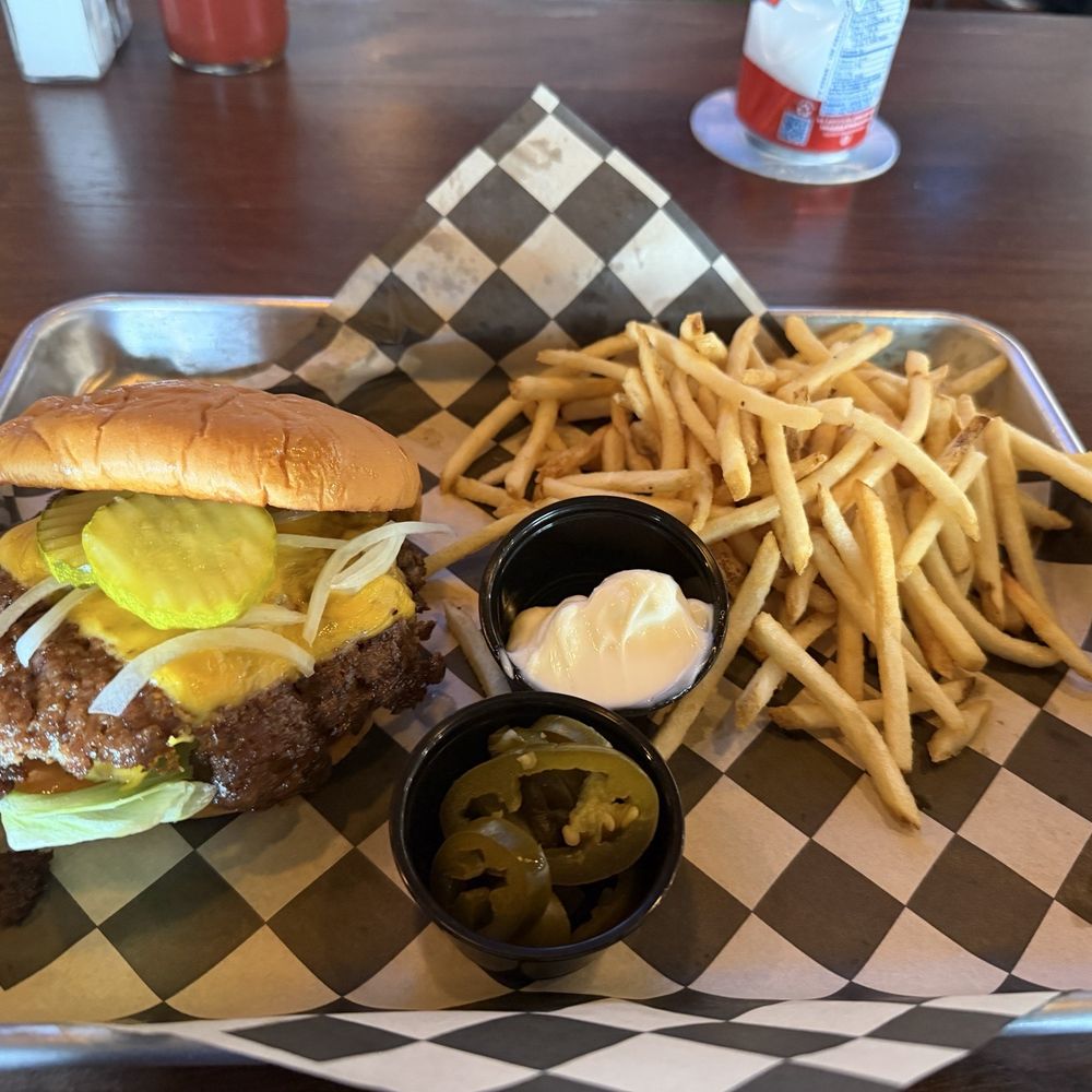 El Camino - Double with side if jalapeño and mayo - Burgers Near Me - Scottsdale, Arizona