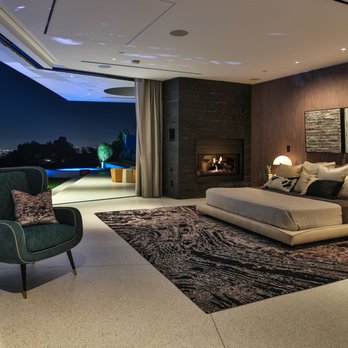 ShadowGap - Master Bedroom: Retro Modern home, located in Trousdale, California - Interior Design Near Me - West Hollywood, California ShadowGap - Master Bedroom: Retro Modern home, located in Trousdale, California - Interior Design Near Me - West Hollywood, California