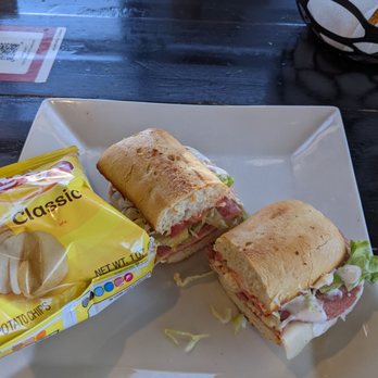 Bruno's - Salami sandwich, came with chips! - Fast Food Near Me - Cedar City, Utah