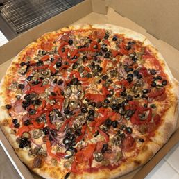 Build Your Own Pizza loaded with all the toppings! Build Your Own Pizza loaded with all the toppings!