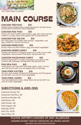 Menu photo 2 Namtip Thai Cuisine Daytona Beach, FL Menu photo 2 Namtip Thai Cuisine Daytona Beach, FL