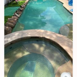Prestige Pool Services - This is sparking clean to this company. You can barely see the bottom of my pool.