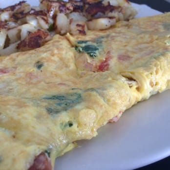 Alex's Restaurant - Omelette with spinach mushroom and feta cheese. - Breakfast & Brunch Near Me - Poughkeepsie, New York
