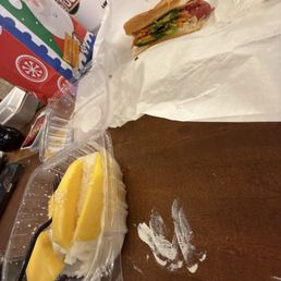 The evidence before I devour this banh mi. Incredible food The evidence before I devour this banh mi. Incredible food