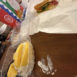 Moms Banh Mi - The evidence before I devour this banh mi. Incredible food