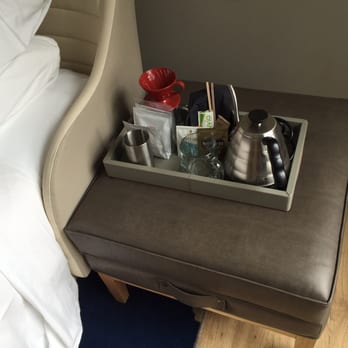 Virgin Hotels Chicago - Coffee and tea within easy reach of the bed...perfect - Hotels Near Me - Chicago, Illinois Virgin Hotels Chicago - Coffee and tea within easy reach of the bed...perfect - Hotels Near Me - Chicago, Illinois