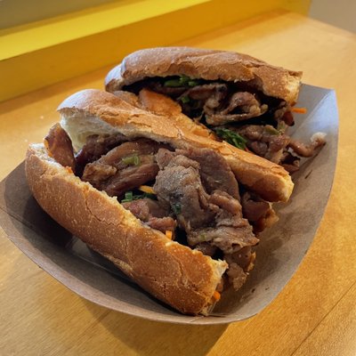 Banh mi and roll + by null