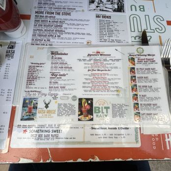 Hash House A Go Go - drink menu - Breakfast & Brunch Near Me - San Diego, California