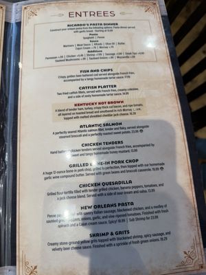 Menu photo 3 Ricardo's Grill and Pub Versailles, KY