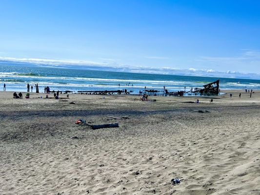 Wreck of the Peter Iredale by null