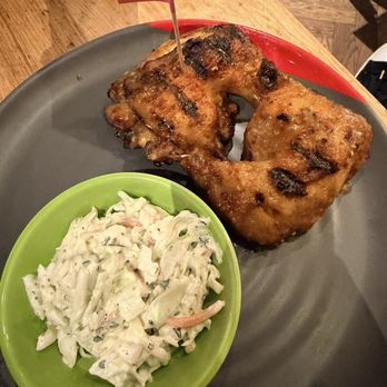 Nando's Peri-Peri - Quarter dark meat chicken with coleslaw - Chicken Shop Near Me - Addison, Texas Nando's Peri-Peri - Quarter dark meat chicken with coleslaw - Chicken Shop Near Me - Addison, Texas