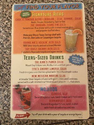 Menu photo 5 Chuy's Clarksville, IN Menu photo 5 Chuy's Clarksville, IN