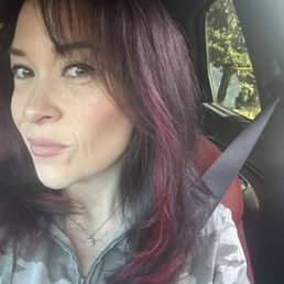 Red and dark color peek a boo Red and dark color peek a boo