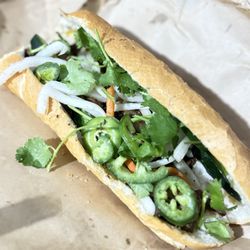 Hangout Sandwiches, Bakery, Milk Tea and Coffee - Bánh mì Chicken Teriyaki