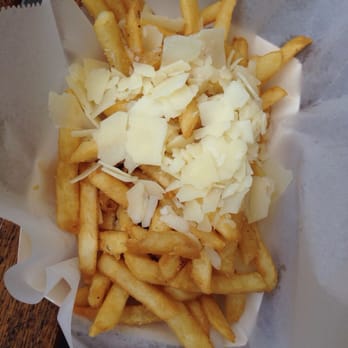Devilicious - truffle parmesan fries - New American Near Me Devilicious - truffle parmesan fries - New American Near Me