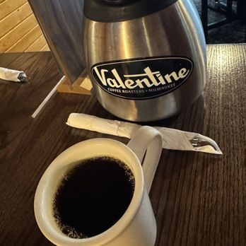 The Rodeside Grill - Great coffee with a refill right to your table. - American Near Me - Windsor, Wisconsin