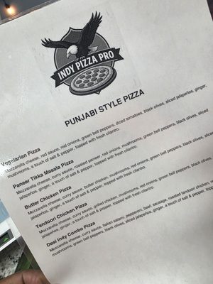 Menu photo 1 Indy Pizza Pro Indianapolis, IN Menu photo 1 Indy Pizza Pro Indianapolis, IN