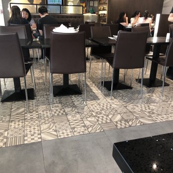 Xin Jiang Restaurant - New - layout - pretty tiles and seats with more space and privacy - Chinese Near Me - Markham, Ontario