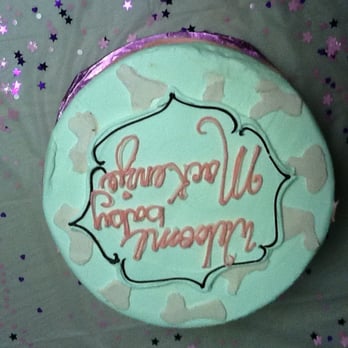 Brown Sugar Bakery - Top View of Baby Shower Cake, 2.18.2012 - Bakeries Near Me - Chicago, Illinois Brown Sugar Bakery - Top View of Baby Shower Cake, 2.18.2012 - Bakeries Near Me - Chicago, Illinois