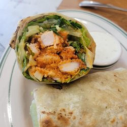 Buffalo wrap Ig @josieinflavortown