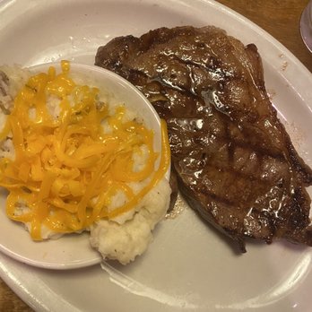 Texas Roadhouse - Ribeye and loaded mash - Steakhouses Near Me - Baton Rouge, Louisiana Texas Roadhouse - Ribeye and loaded mash - Steakhouses Near Me - Baton Rouge, Louisiana