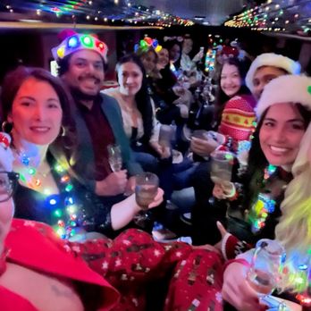 Jacob Transportation - Holiday party through downtown Gilbert and downtown Chandler - Limos Near Me - Scottsdale, Arizona