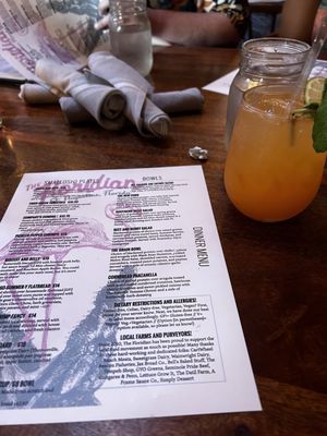 Menu photo 8 The Floridian Saint Augustine, FL