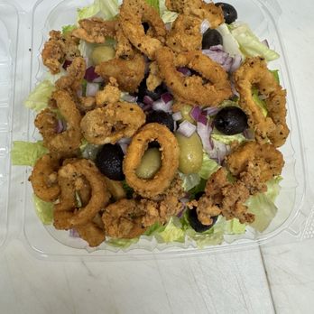 Bellissimo Pizzeria & Pasta - Fried Calamari Salad - Pizza Near Me - Wading River, New York Bellissimo Pizzeria & Pasta - Fried Calamari Salad - Pizza Near Me - Wading River, New York