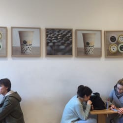 Kony  Bubble Tea - Small little set up with simplistic picture layout