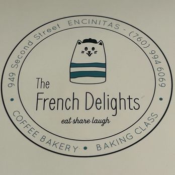 The French Delights - Cute chat logo - Cooking Classes Near Me - Encinitas, California The French Delights - Cute chat logo - Cooking Classes Near Me - Encinitas, California