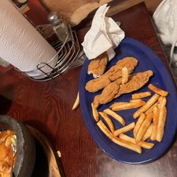 Volcano’s Cantina and Grill - And lastly, the driest chicken Kids Tenders