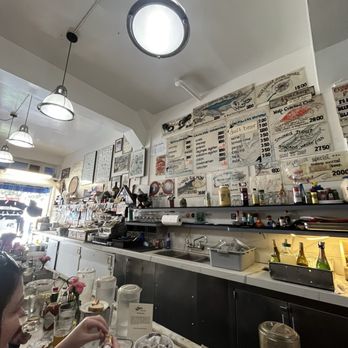 Swan Oyster Depot - Bar area - Seafood Near Me - San Francisco, California Swan Oyster Depot - Bar area - Seafood Near Me - San Francisco, California