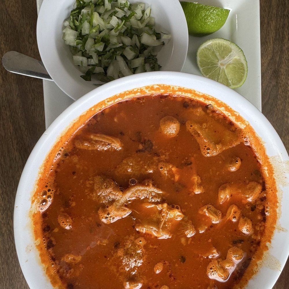 Las Galeras - Menudo (to restate, it does not come with posole, I asked) - Mexican Near Me - Enterprise, Alabama Las Galeras - Menudo (to restate, it does not come with posole, I asked) - Mexican Near Me - Enterprise, Alabama