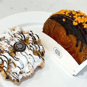 Paris Baguette - S'more waffle (l) and S'more chocolate croissant (r). - Bakeries Near Me - Pleasant Hill, California Paris Baguette - S'more waffle (l) and S'more chocolate croissant (r). - Bakeries Near Me - Pleasant Hill, California