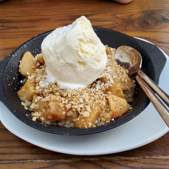 Brew City Grill - Apple Crisp dessert - Burgers Near Me - Campbell, California