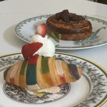 Vavin Dessert Bar - Rainbow croissant and Raisin Bread in the back - both were delicious! Not too sweet! - Bakeries Near Me - Honolulu, Hawaii Vavin Dessert Bar - Rainbow croissant and Raisin Bread in the back - both were delicious! Not too sweet! - Bakeries Near Me - Honolulu, Hawaii