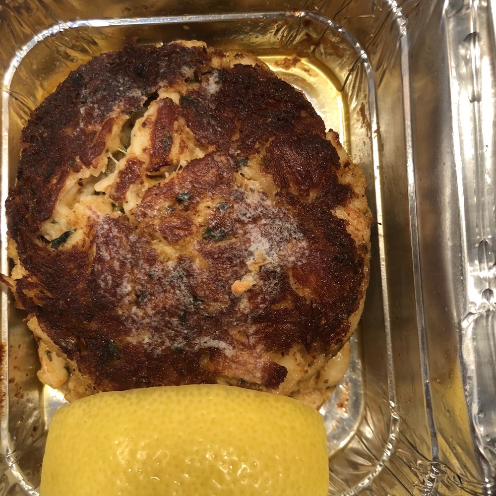 New Wave Seafood - Jumbo Lump Crab Cake - Seafood Near Me - Wantagh, New York