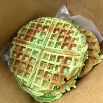 CA Bakehouse - Pandan Green Waffles - Bakeries Near Me - San Jose, California CA Bakehouse - Pandan Green Waffles - Bakeries Near Me - San Jose, California