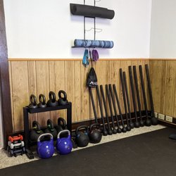 Epic Level Fitness - Kettlebells, steel maces, yoga mats, and free weights.