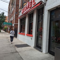 Located on the side-street Located on the side-street