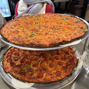 Garwood Pizza - Plain and red pepper/pepperoni - Pizza Near Me - Garwood, New Jersey Garwood Pizza - Plain and red pepper/pepperoni - Pizza Near Me - Garwood, New Jersey