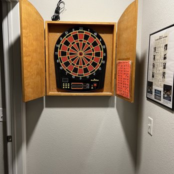 Matthew's Master Builders - Added dartboard frame - General Contractors Near Me Matthew's Master Builders - Added dartboard frame - General Contractors Near Me